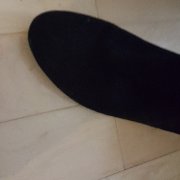 Suede Wedge Boots - Calf Height, Slouchy - 6M - Barely Worn! - Picture 4 of 9